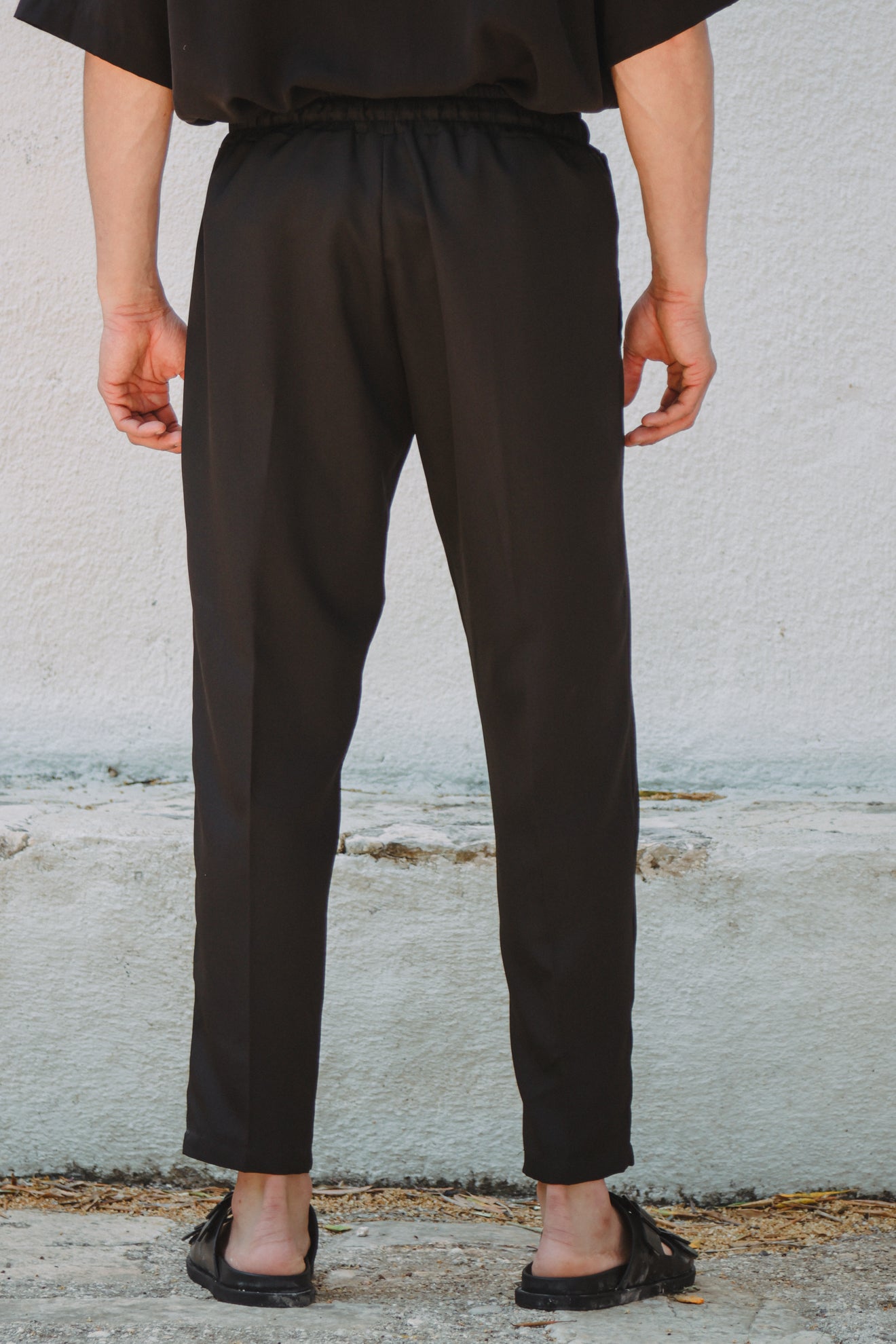 Παντελόνι με μέση jogger