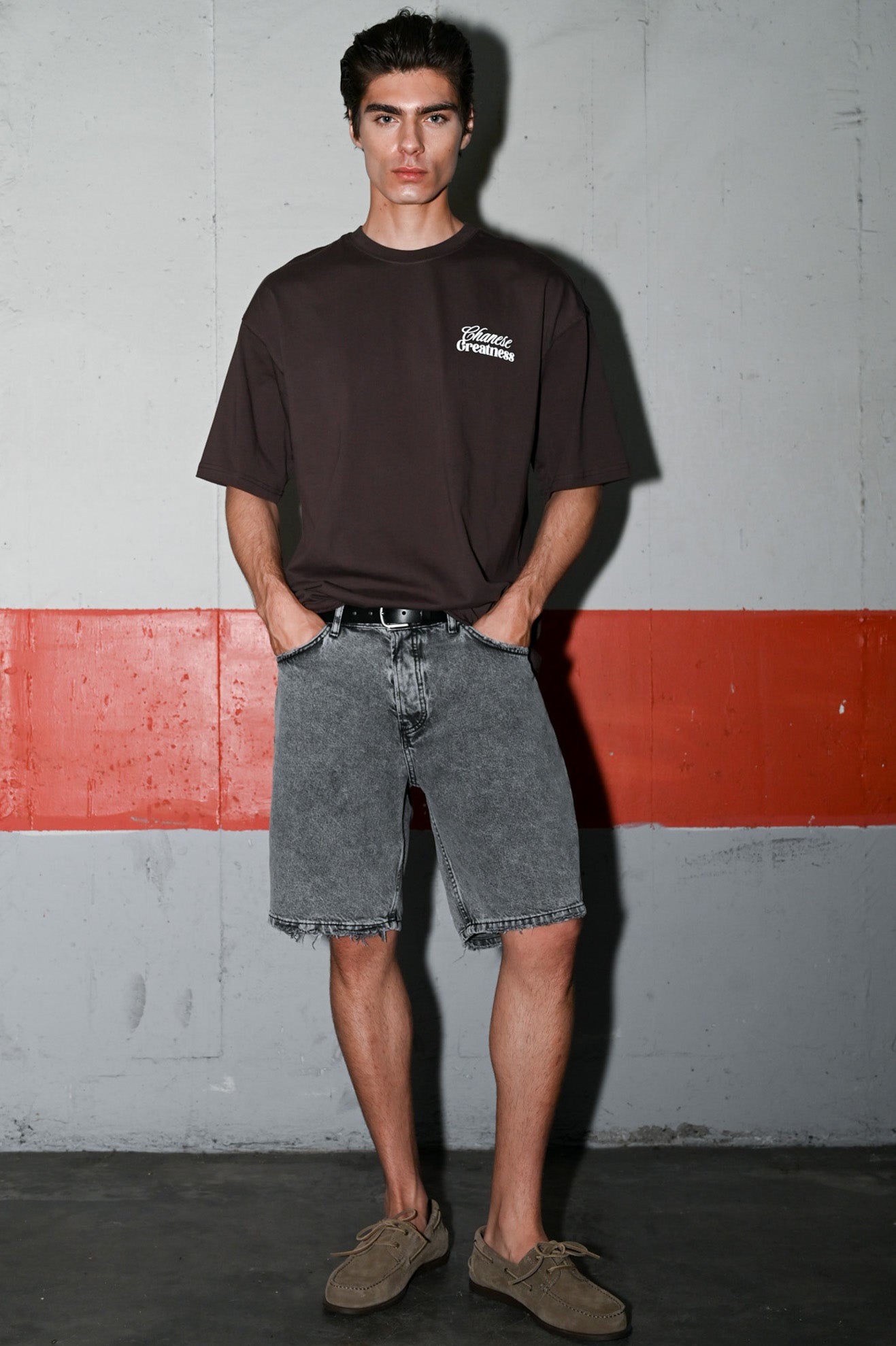 Τζιν βερμούδα regular fit