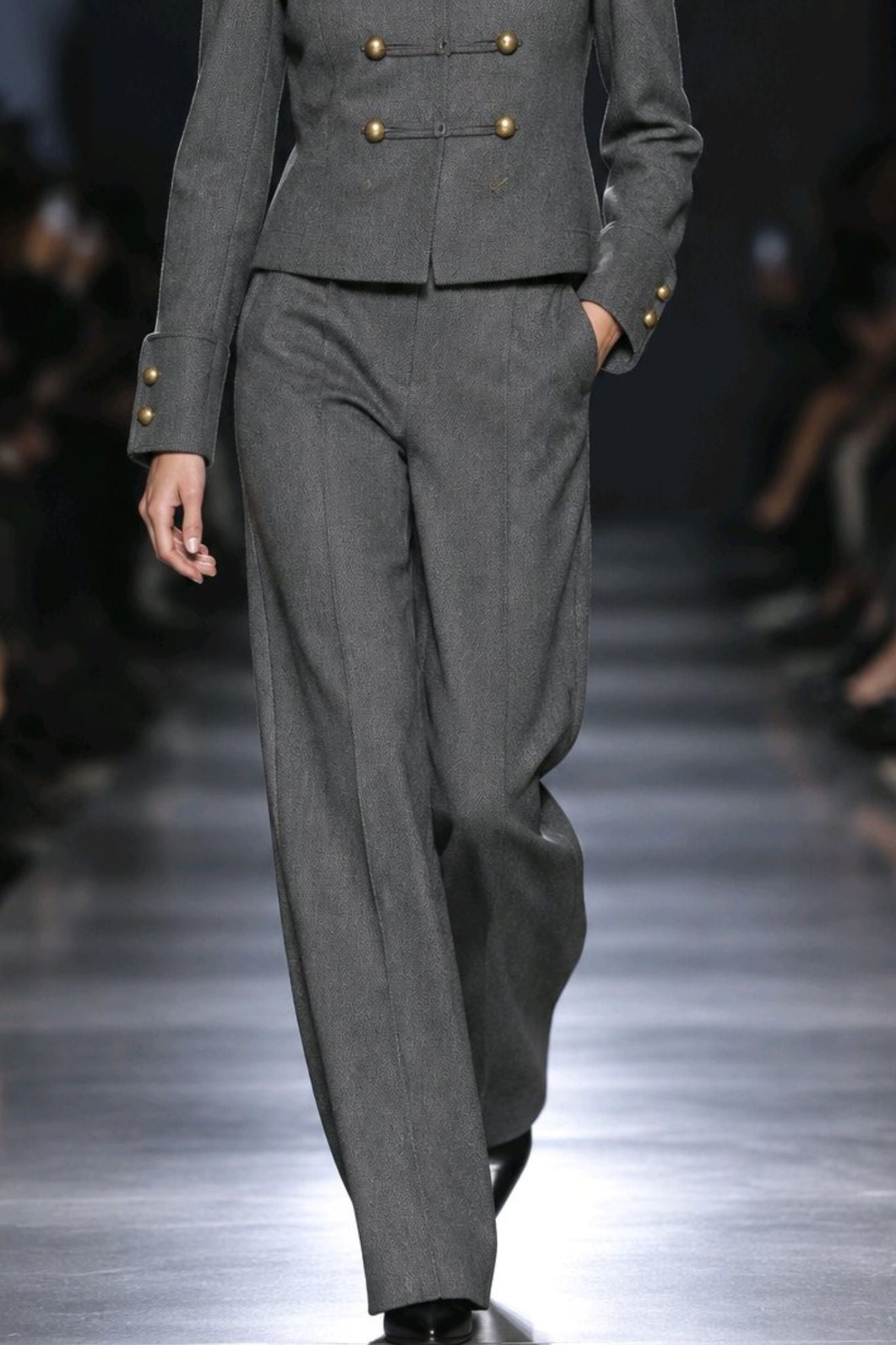 Φαρδύ παντελόνι κοστουμιού - 2 piece set