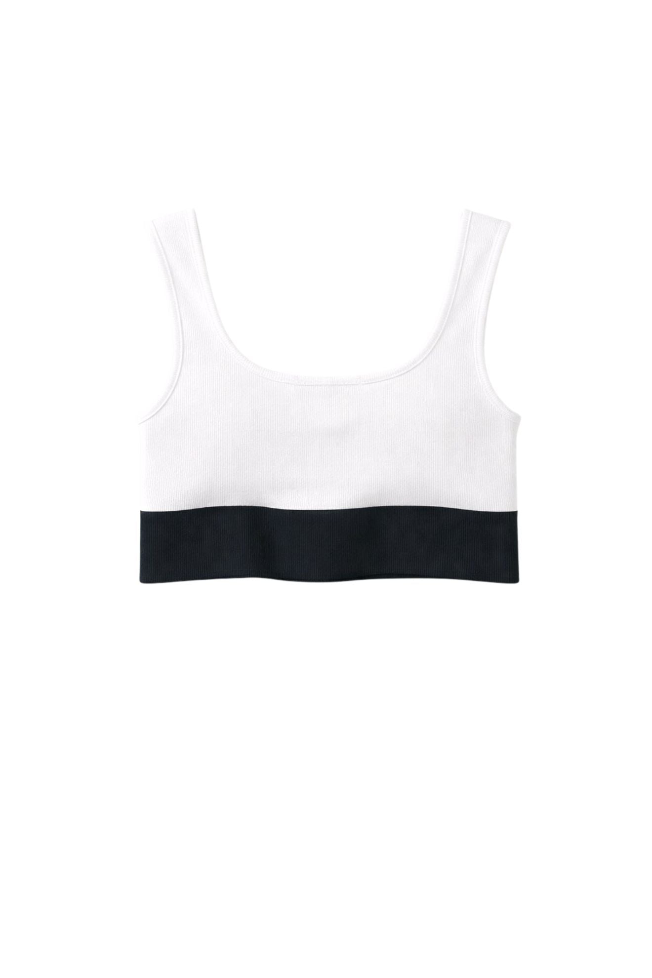 Top cropped ριπ με cups