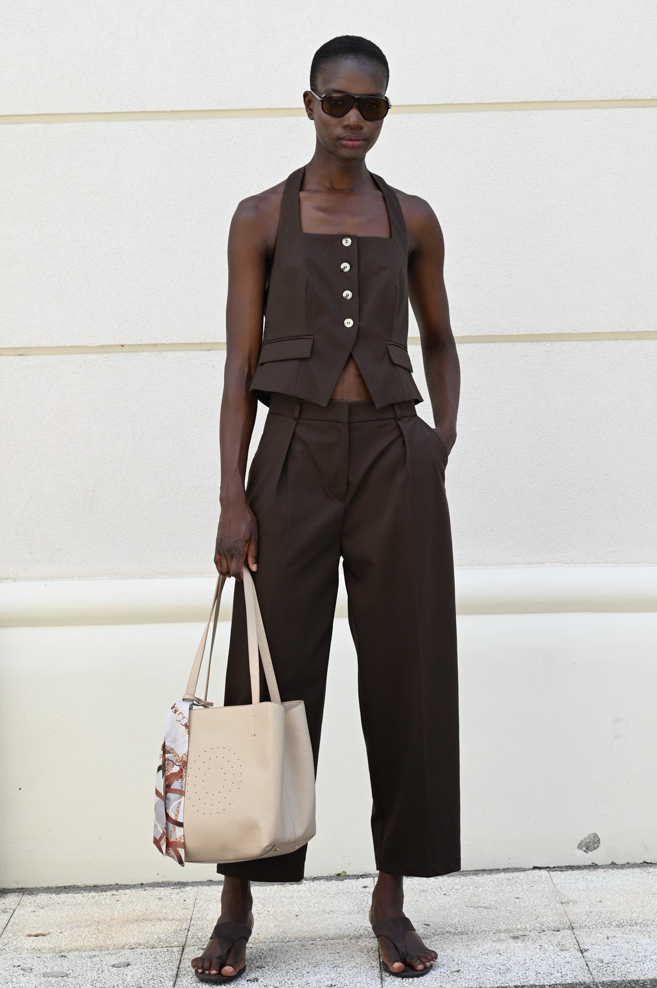 Παντελόνι με πιέτες 2 piece set