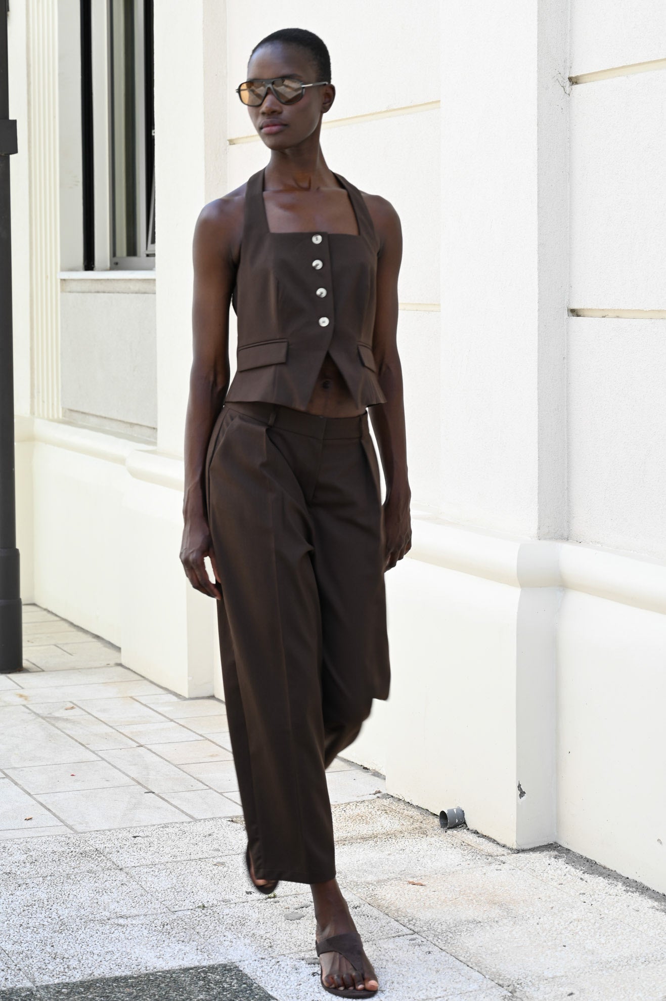 Παντελόνι με πιέτες 2 piece set
